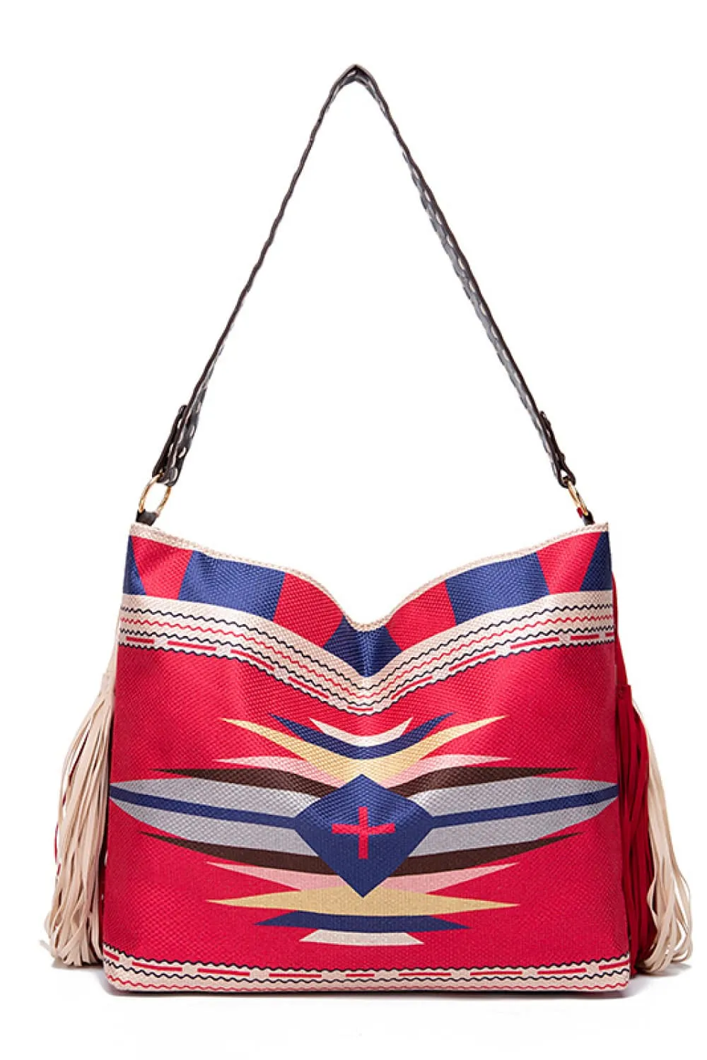Geometric Canvas Tote Bag, image 10