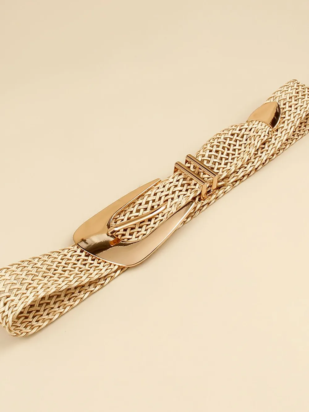 Irregular Buckle Braid Belt, image 20