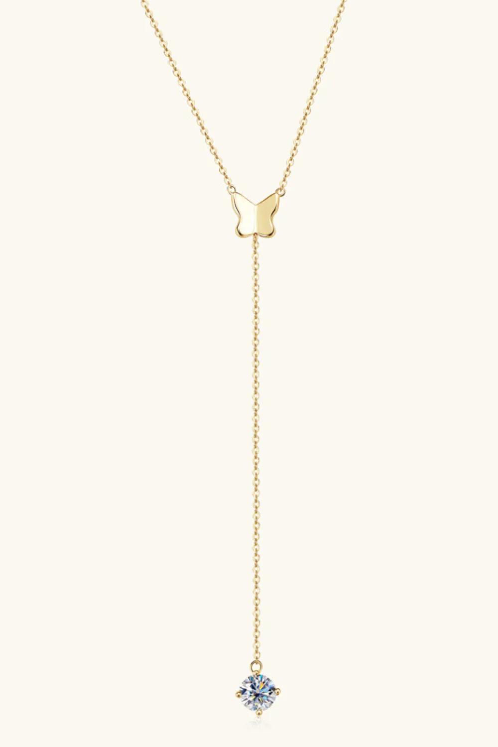 1 Carat Moissanite 925 Sterling Silver Necklace, image 2