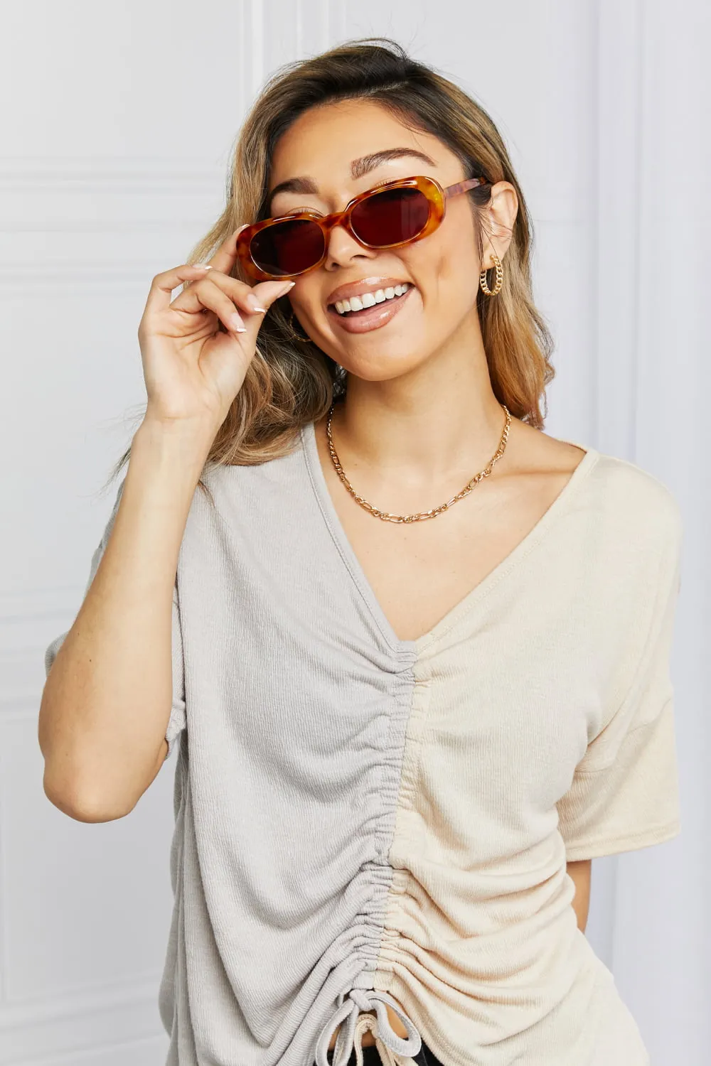 Oval Full Rim Sunglasses, image 5