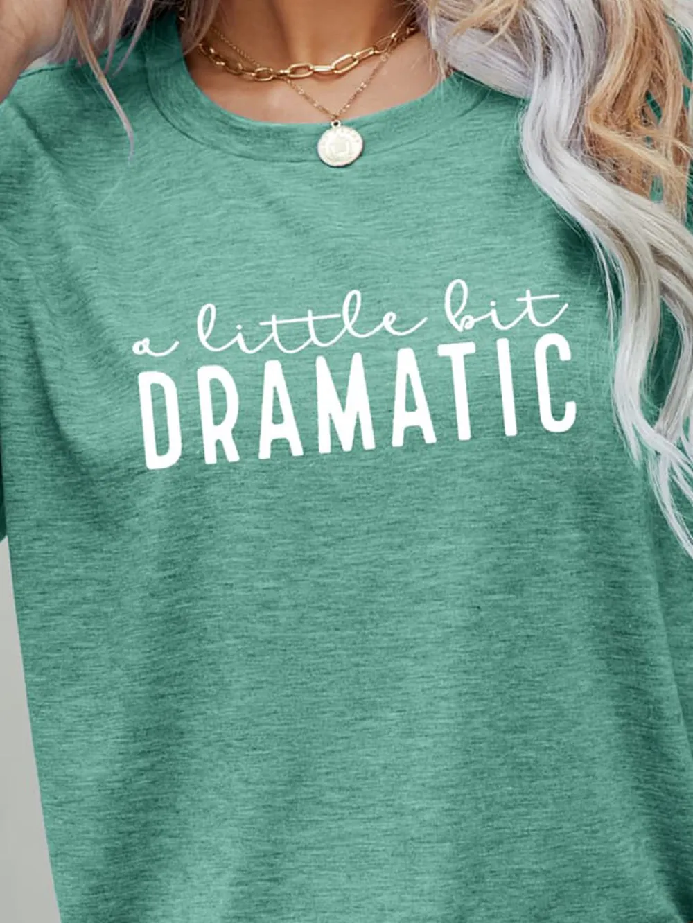 A LITTLE BIT DRAMATIC Graphic Tee, image 12