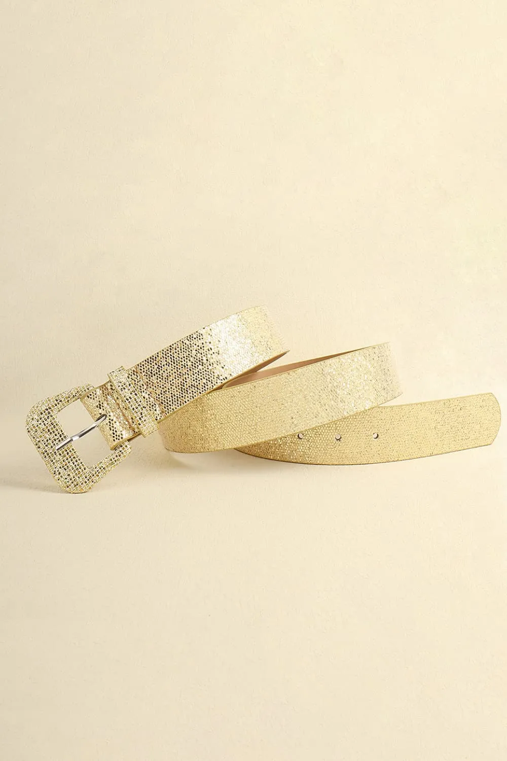 Glitter PU Leather Belt, image 4