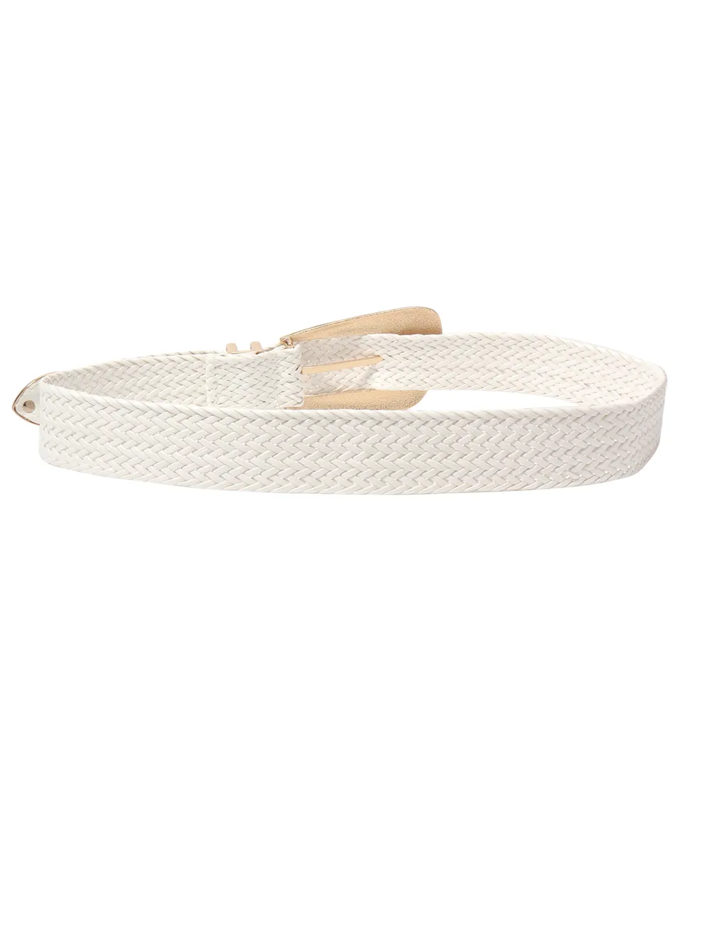 Irregular Buckle Braid Belt, image 21