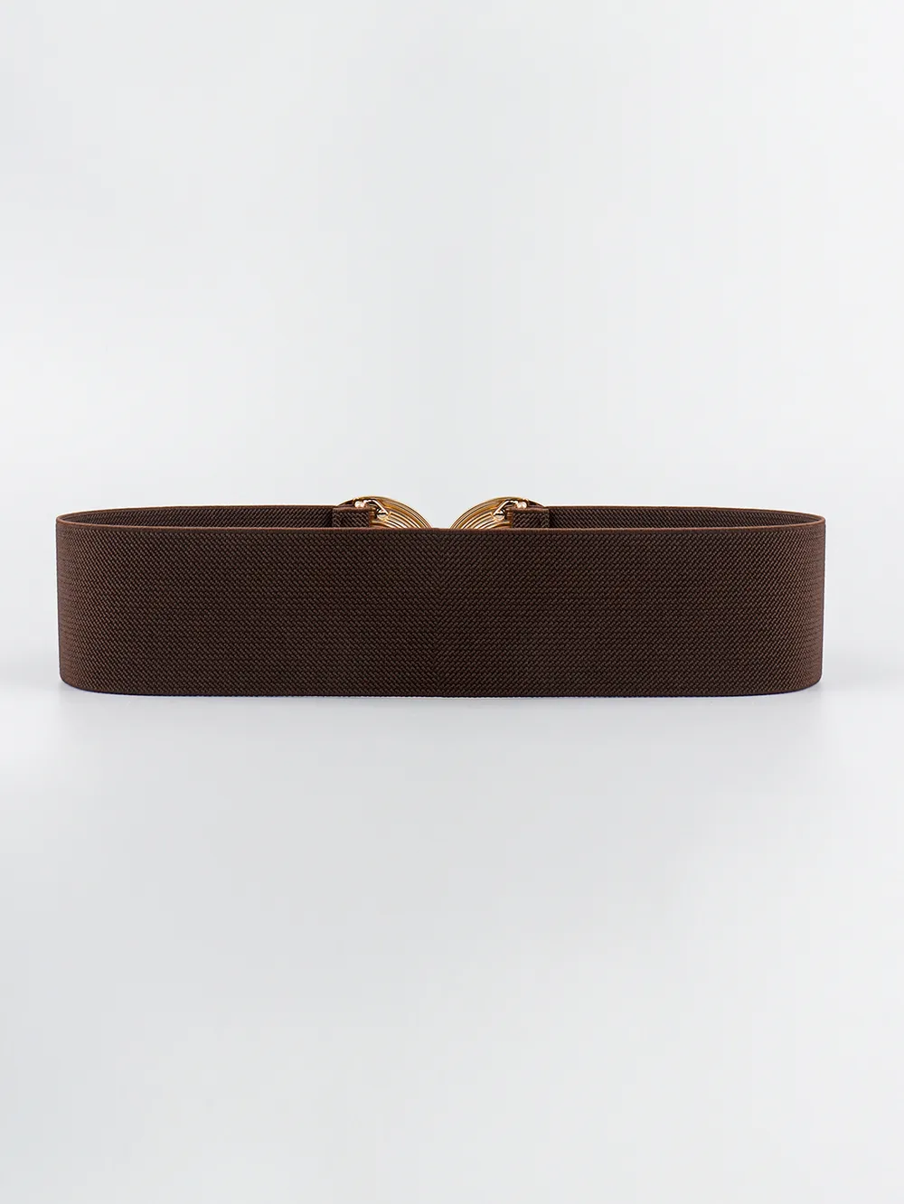 Geometric Buckle Elastic Wide Belt, image 21