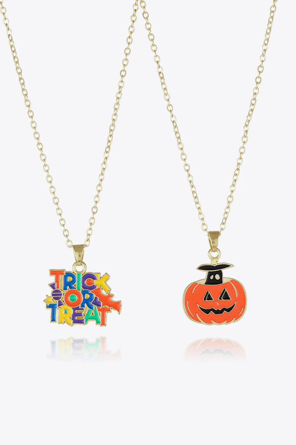 Two-Piece Halloween Theme Necklace Set, image 2