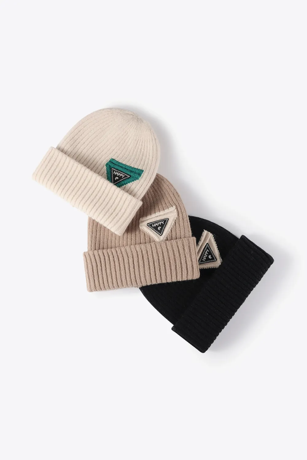 HAPPY Contrast Beanie, image 27