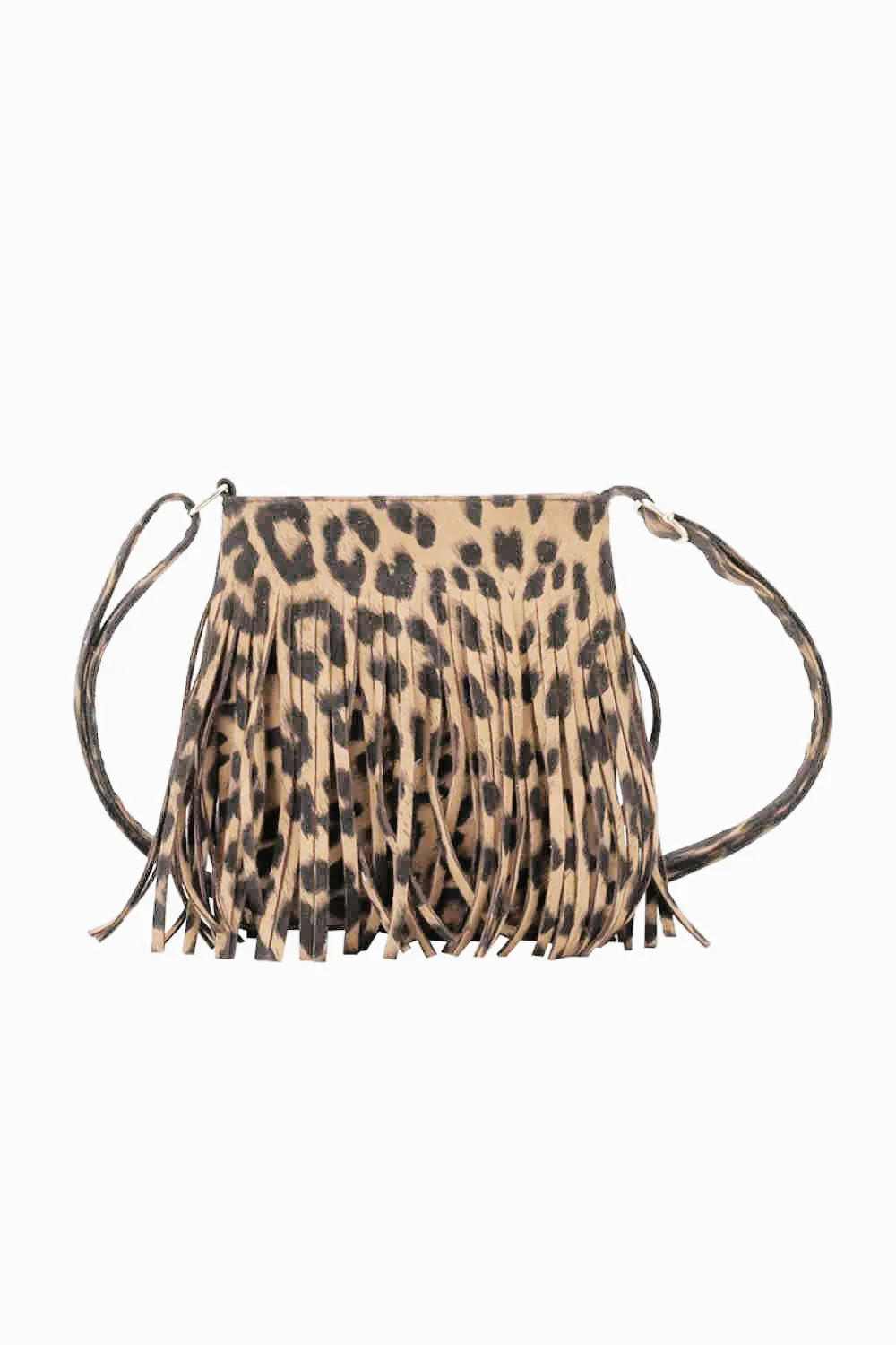 PU Leather Crossbody Bag with Fringe, image 13