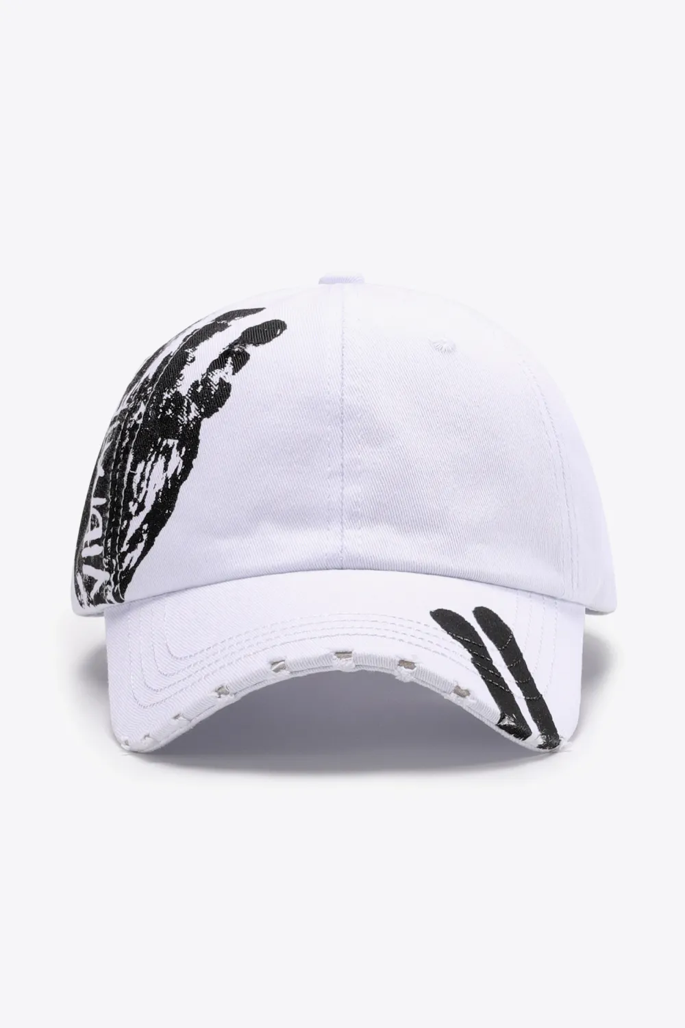 VIBRA Graphic Distressed Adjustable Baseball Cap, image 11