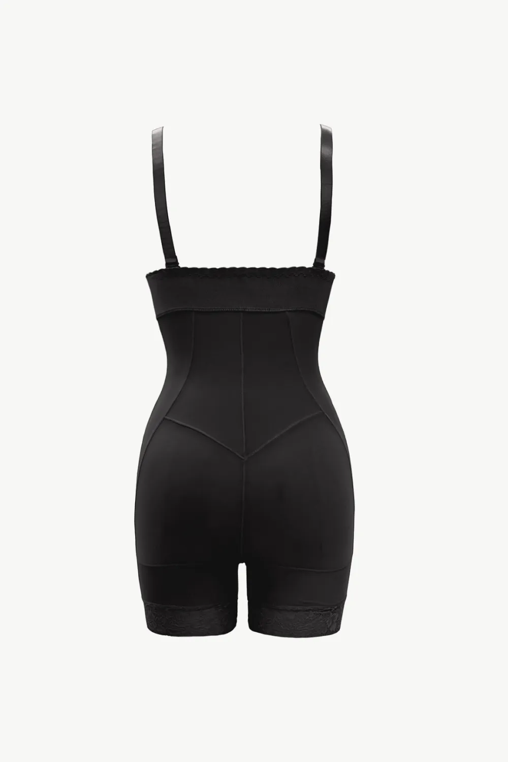 Full Size Zip Up Under-Bust Shaping Bodysuit, image 6