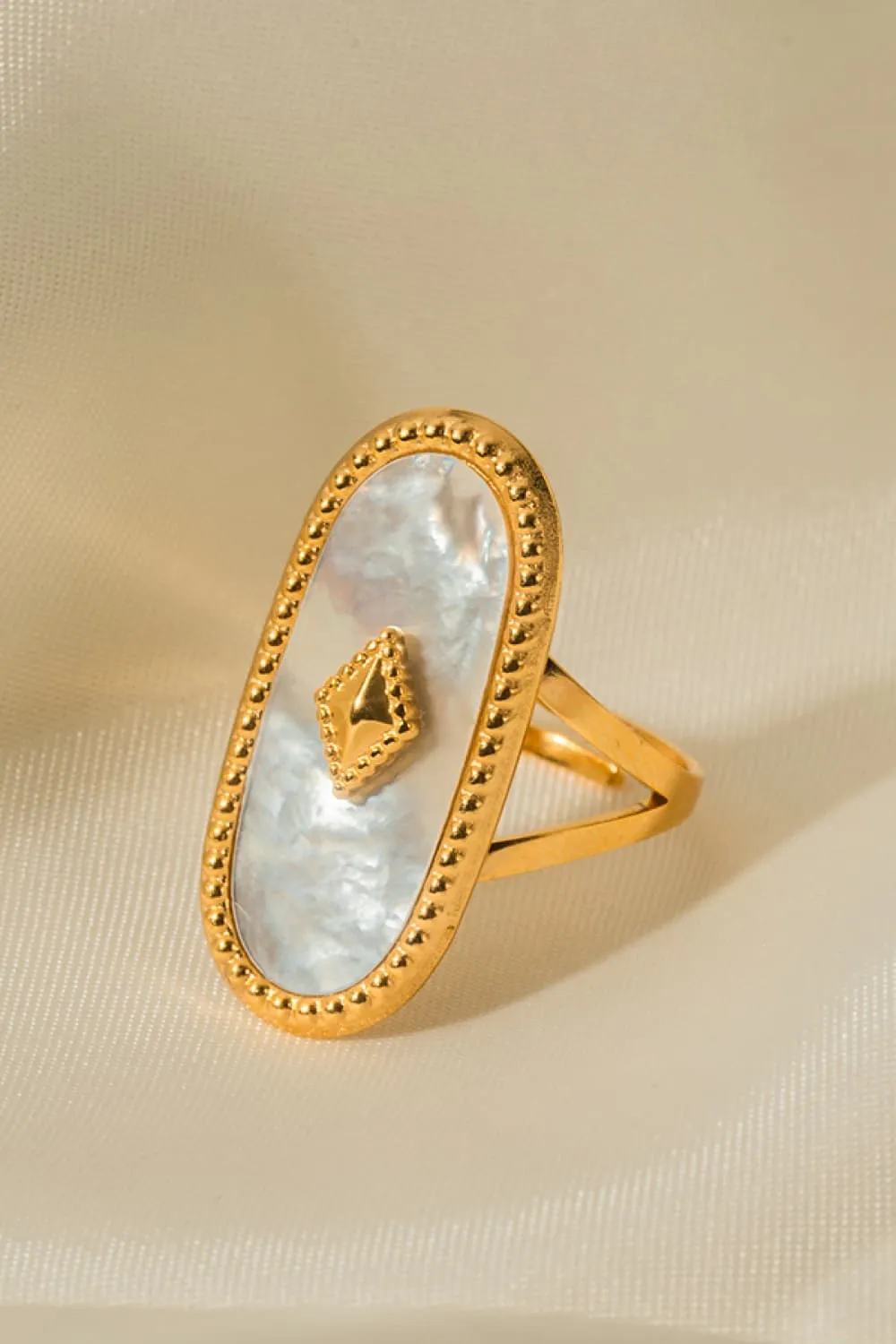 Natural Stone Copper Ring, image 6