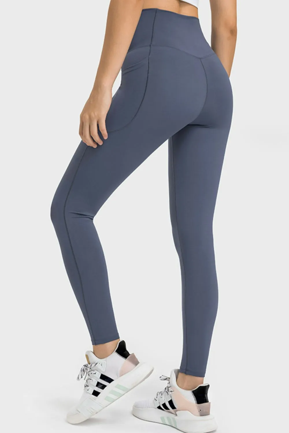 V-Waist Yoga Leggings with Pockets, image 10