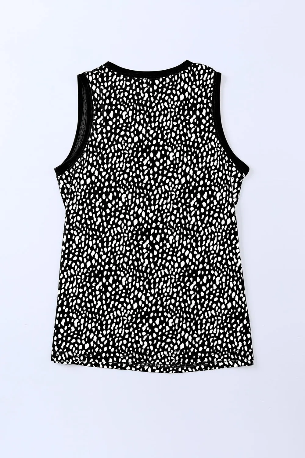 Printed Round Neck Tank Top, image 19