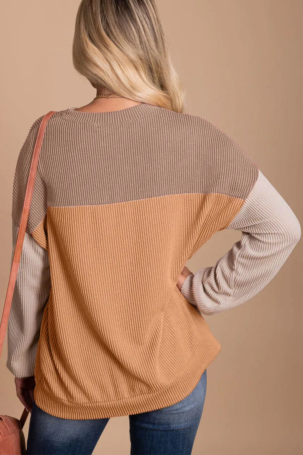 Color Block Dropped Shoulder T-Shirt, image 12