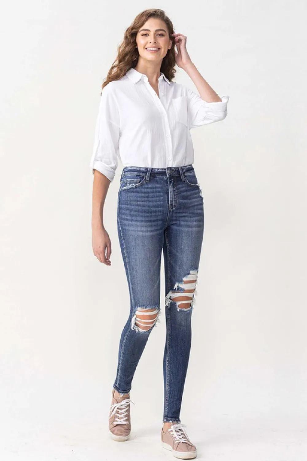 Hayden Full Size High Rise Skinny, image 5