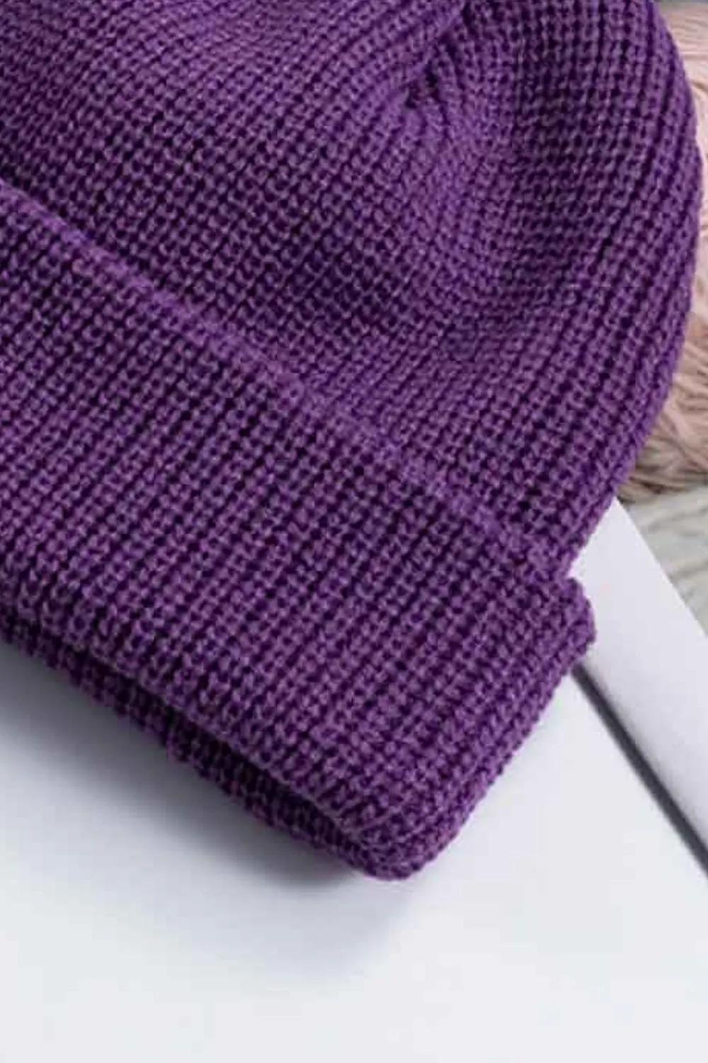 Cozy Rib-Knit Cuff Beanie, image 7