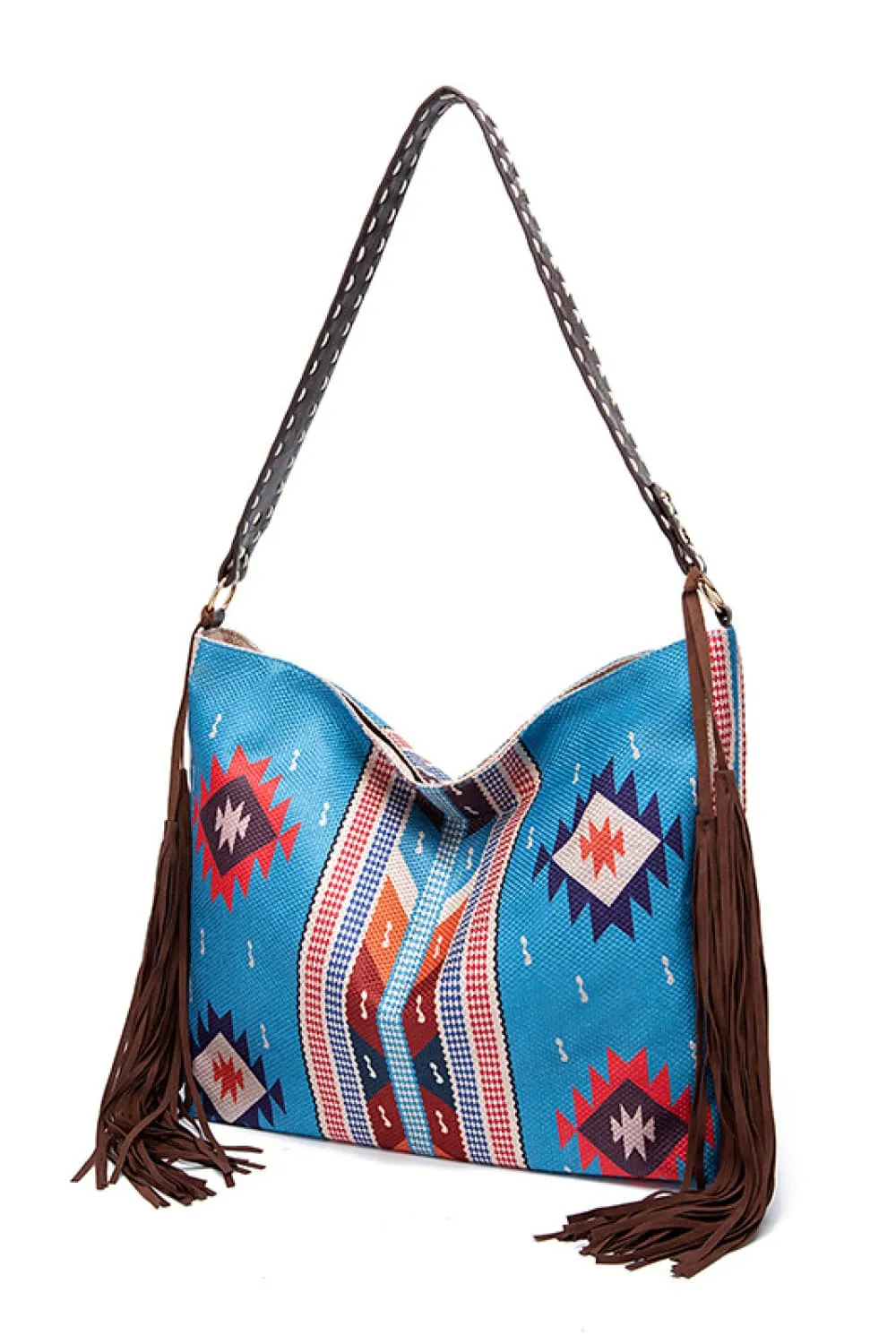 Geometric Canvas Tote Bag, image 6