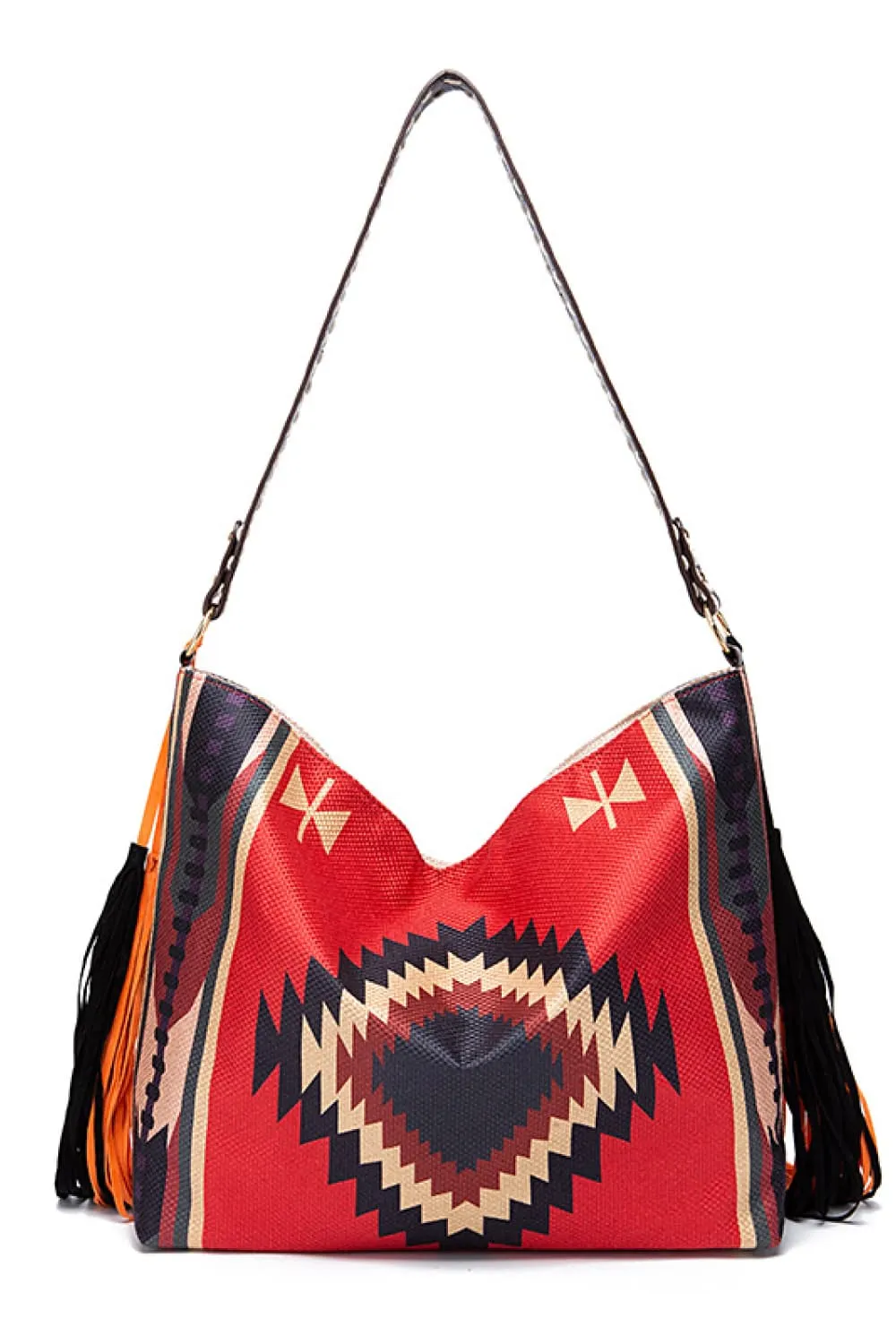 Geometric Canvas Tote Bag, image 20