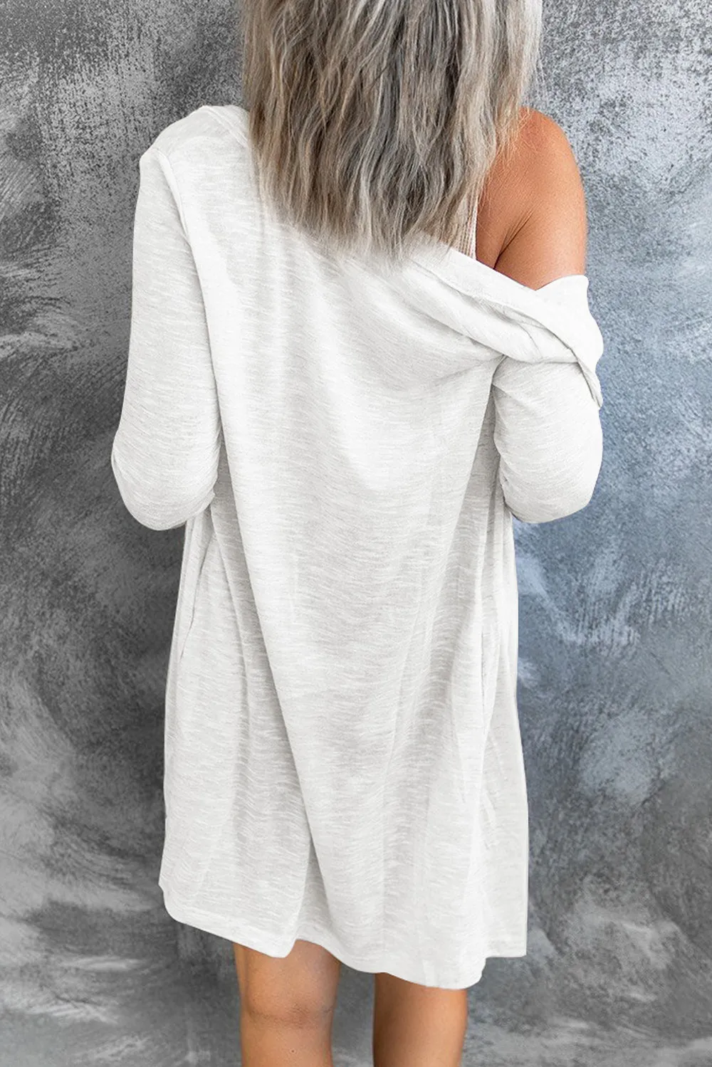 Button Down Long Sleeve Longline Cardigan, image 17