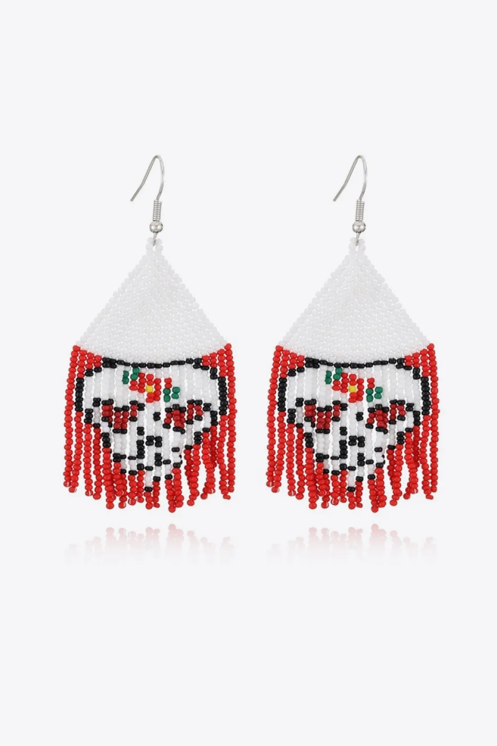 Beaded Dangle Earrings, image 8