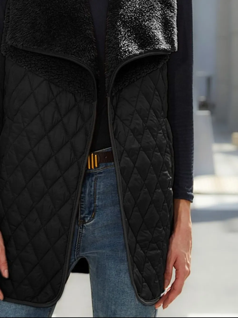Open Front Collared Vest, image 9