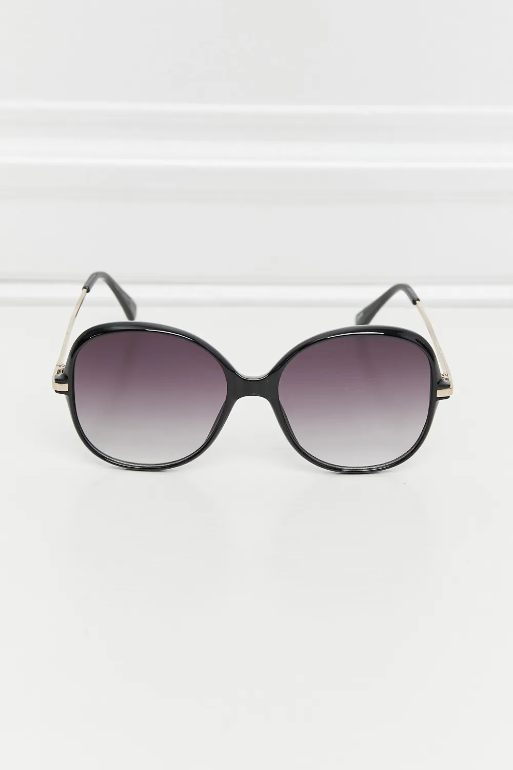 Metal-Plastic Hybrid Full Rim Sunglasses, image 16