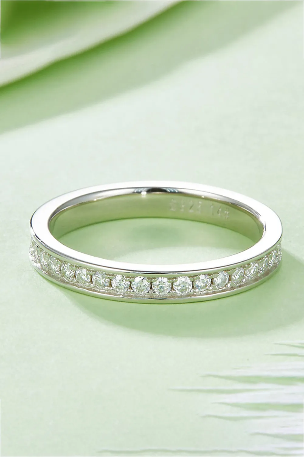 Unexplained Words Moissanite Ring, image 7