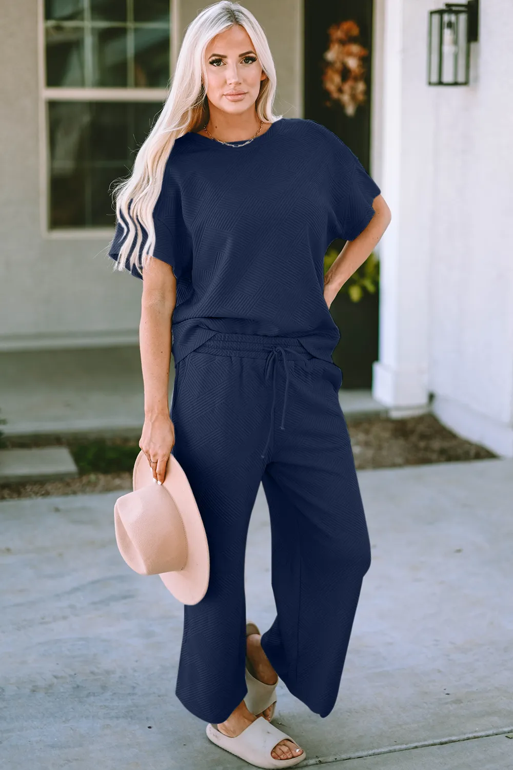 Short Sleeve Top and Pants Set, image 35