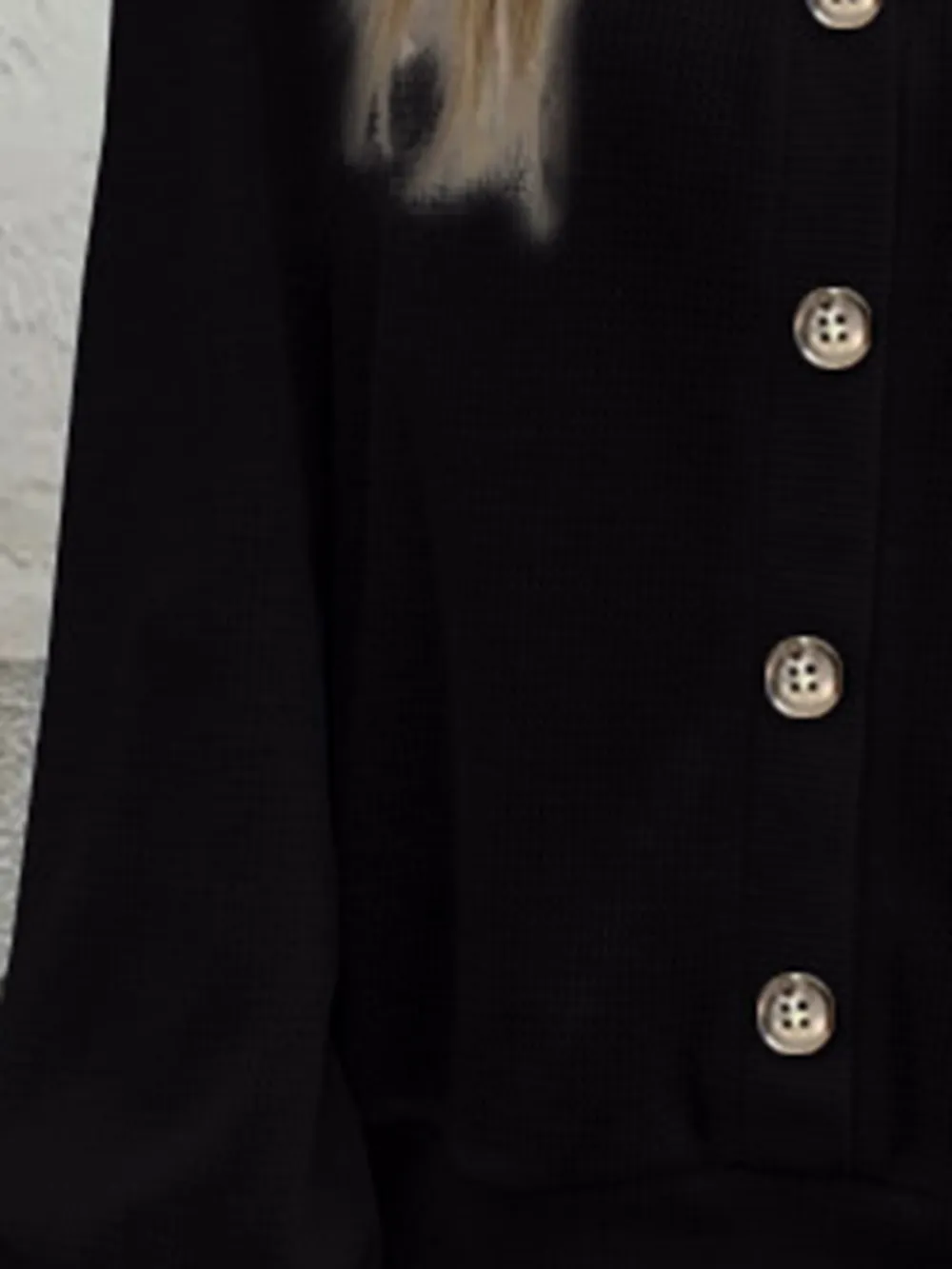 V-Neck Dropped Shoulder Blouse, image 18