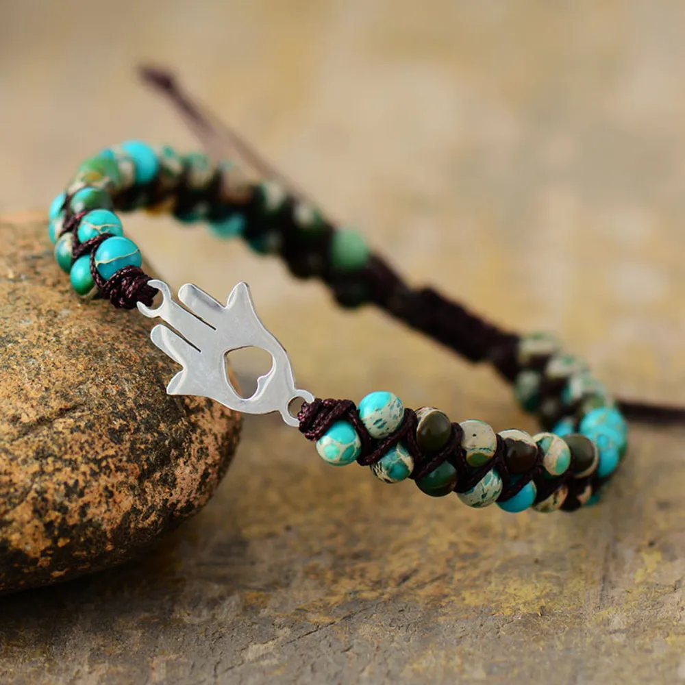 Turquoise Beaded Bracelet, image 3