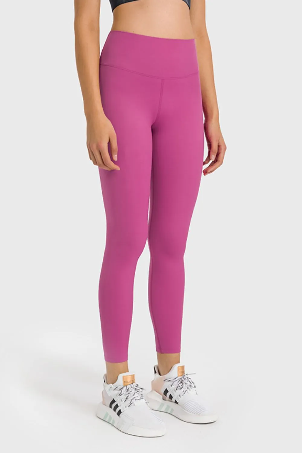 High Waist Ankle-Length Yoga Leggings, image 21