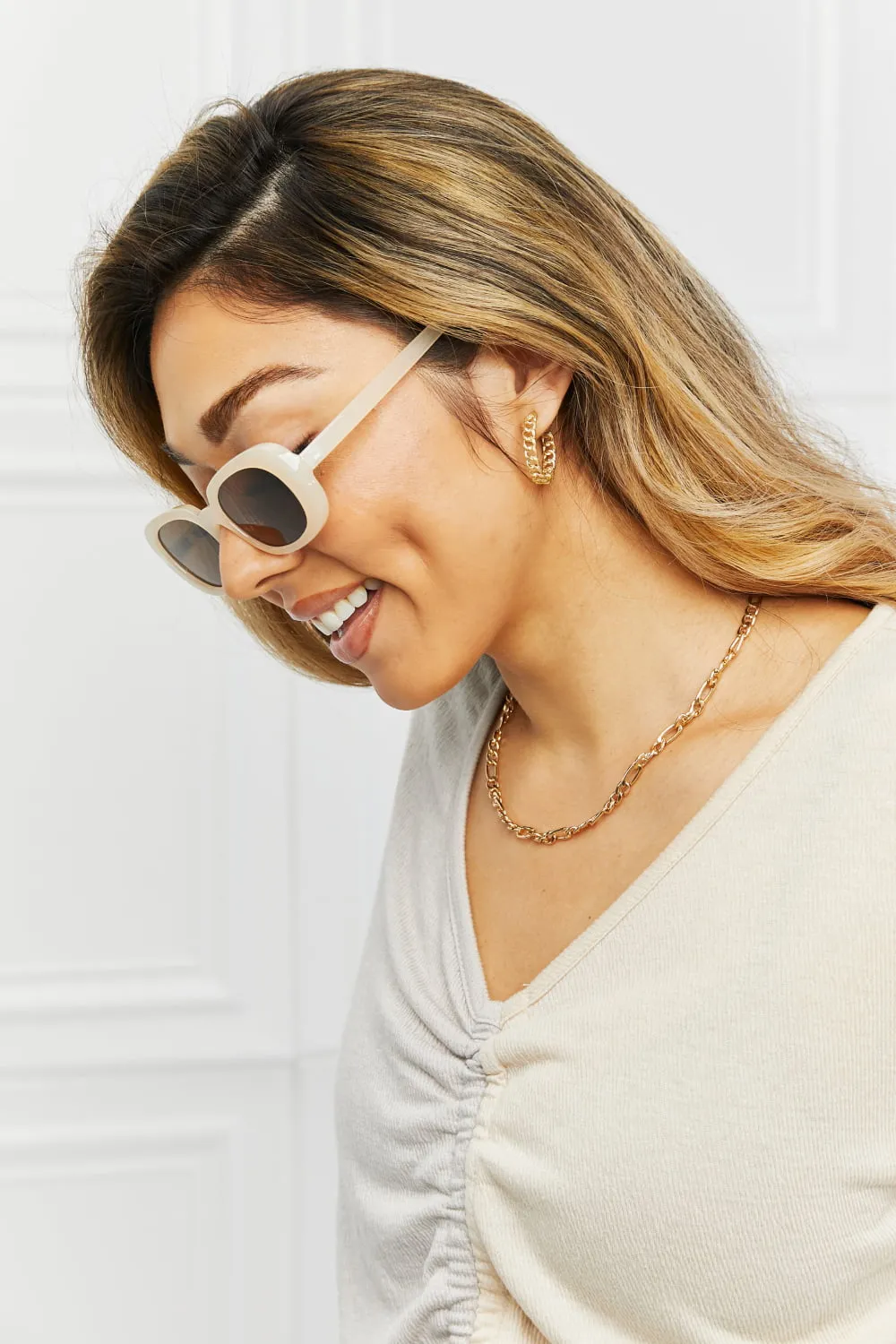 Oval Full Rim Sunglasses, image 14