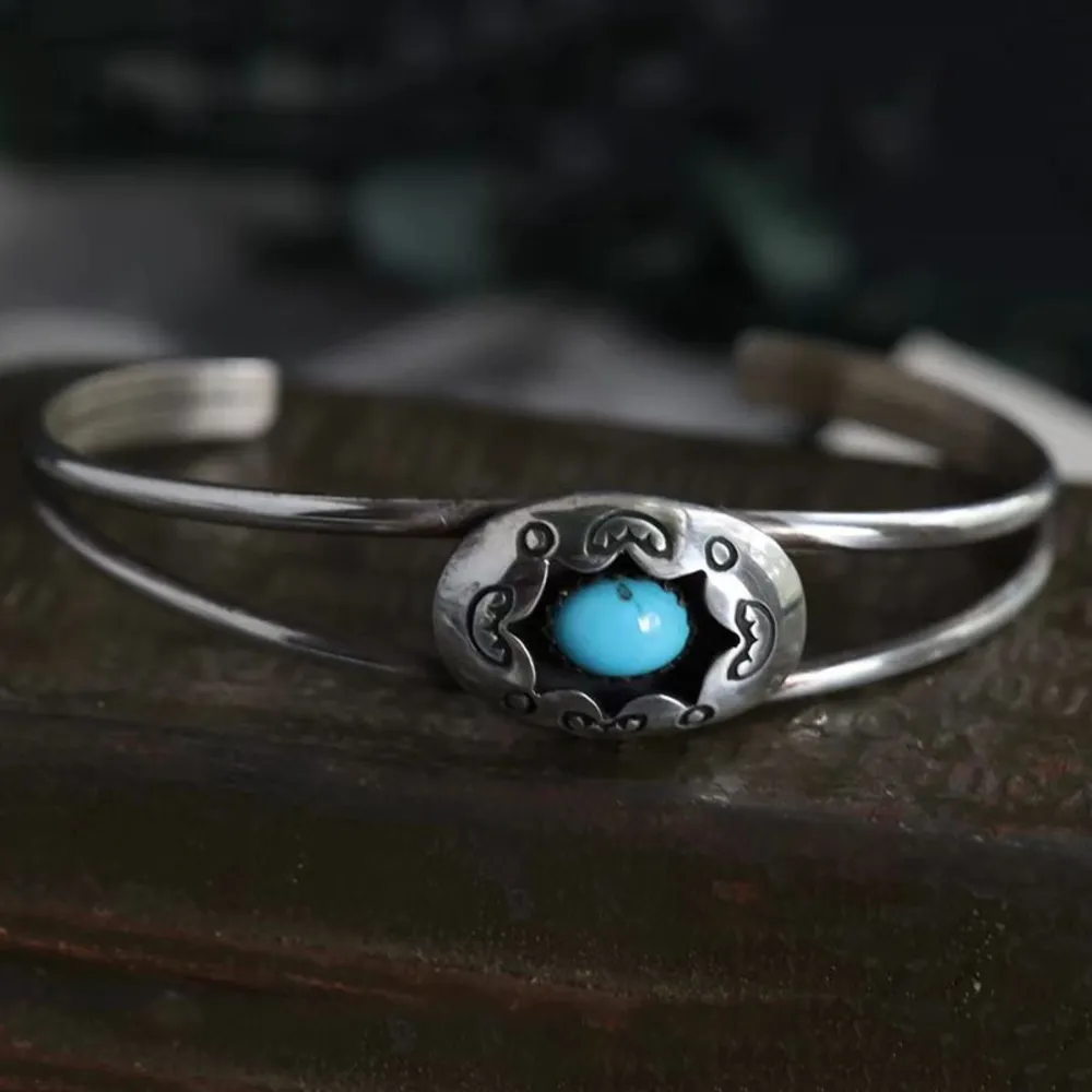 Turquoise Open Bracelet, image 5