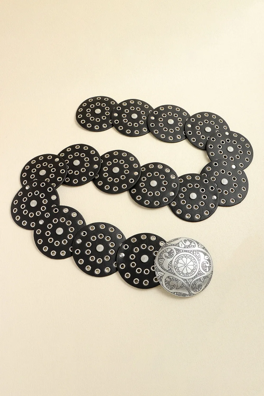 Vintage PU Leather Wide Belt, image 13