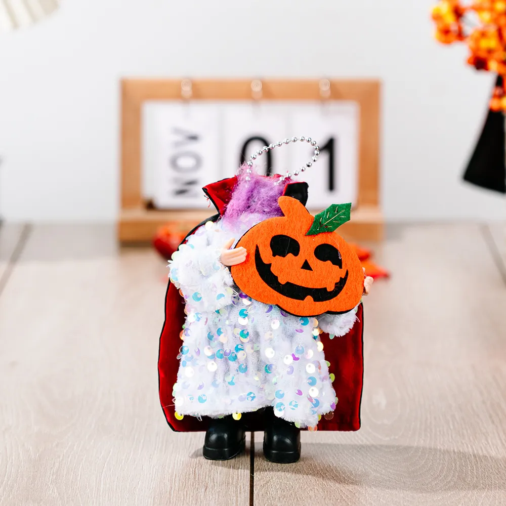 Two-Piece Sequin Halloween Hanging Widgets, image 8