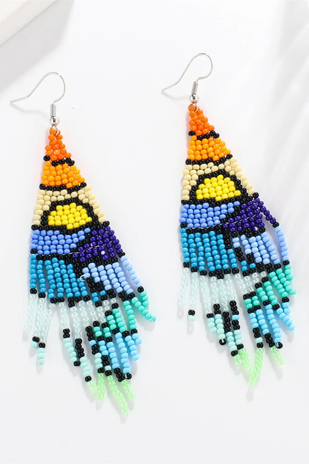 Beaded Dangle Earrings, image 7