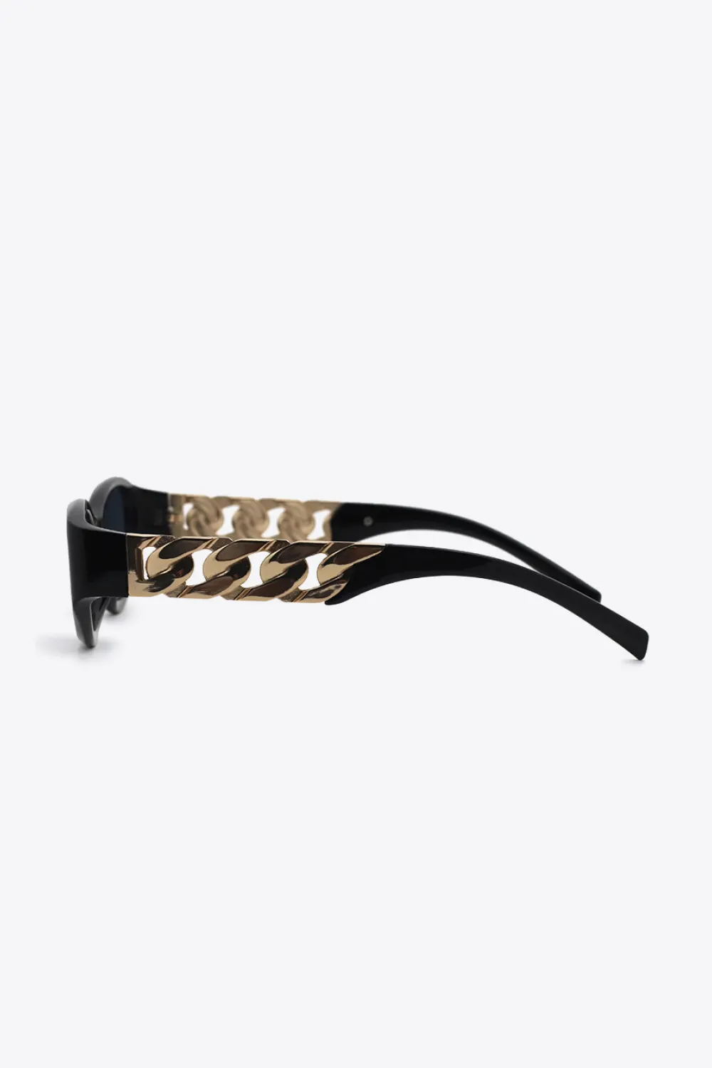 Chain Detail Temple Cat Eye Sunglasses, image 16
