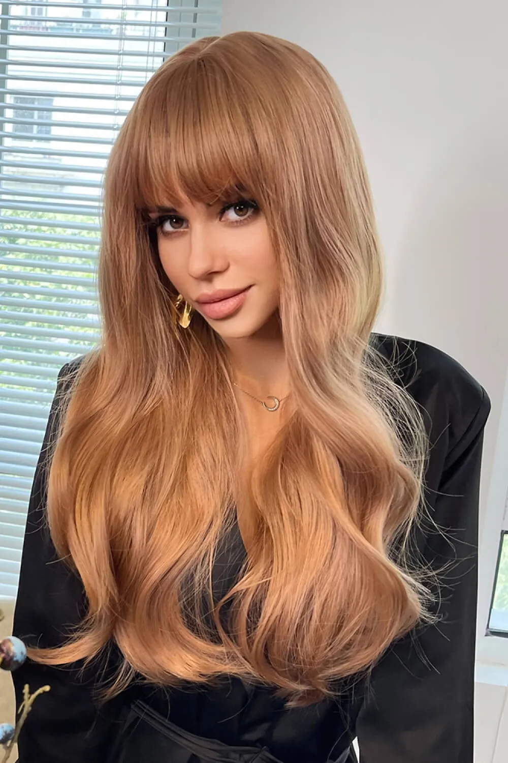 Natural Wave Full Machine Synthetic Wigs 26", image 3