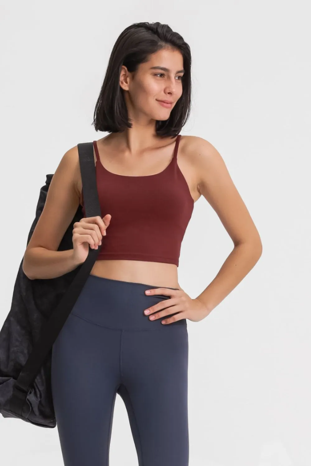 Feel Like Skin Scoop Neck Sports Cami, image 20