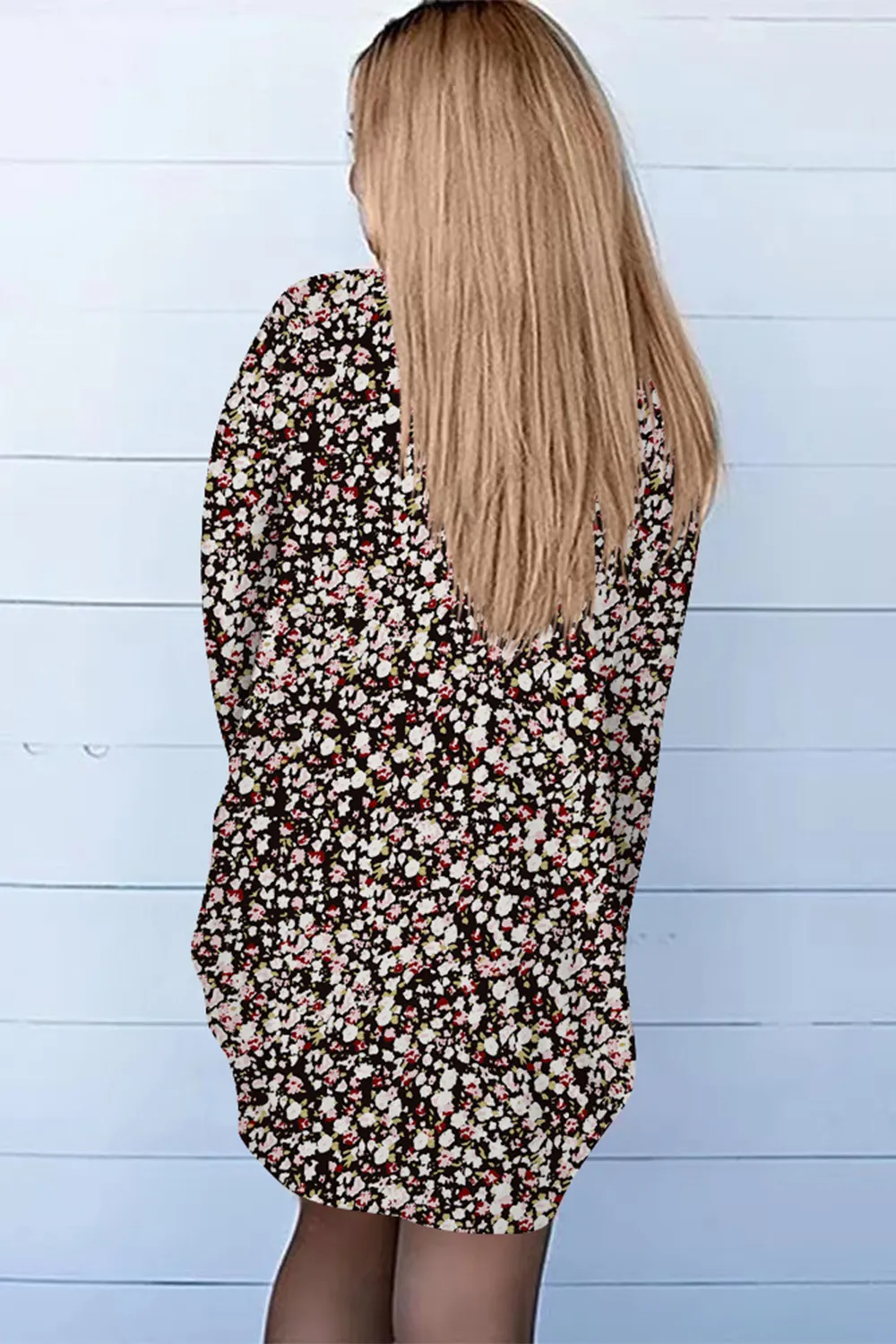 Printed Long Sleeve Cardigan, image 9
