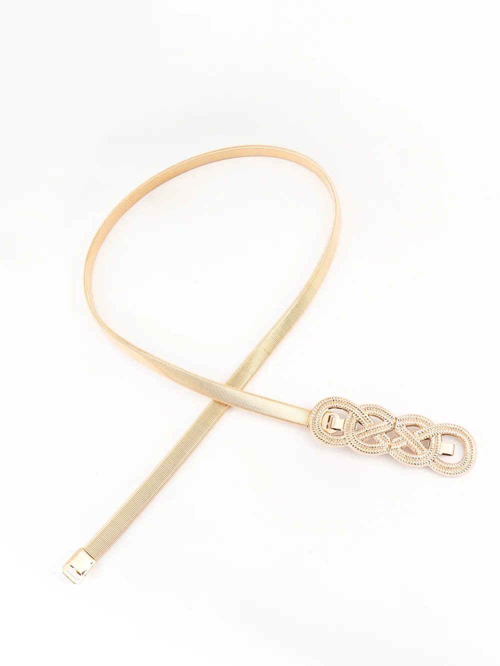 Knot Buckle Metal Belt, image 8