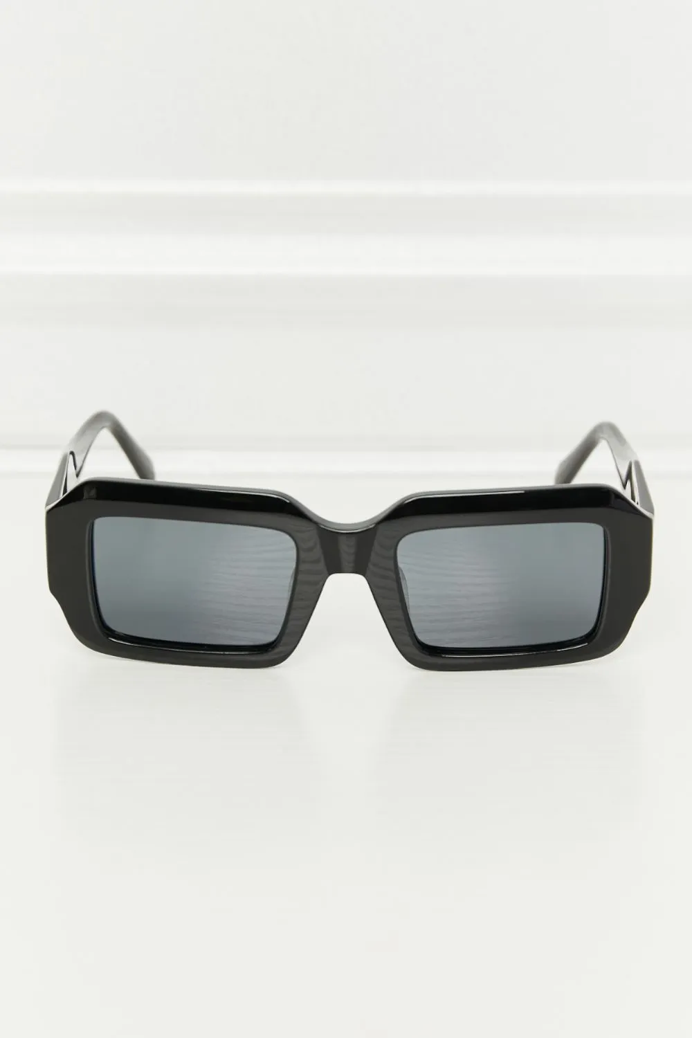 Rectangle TAC Polarization Lens Full Rim Sunglasses, image 7