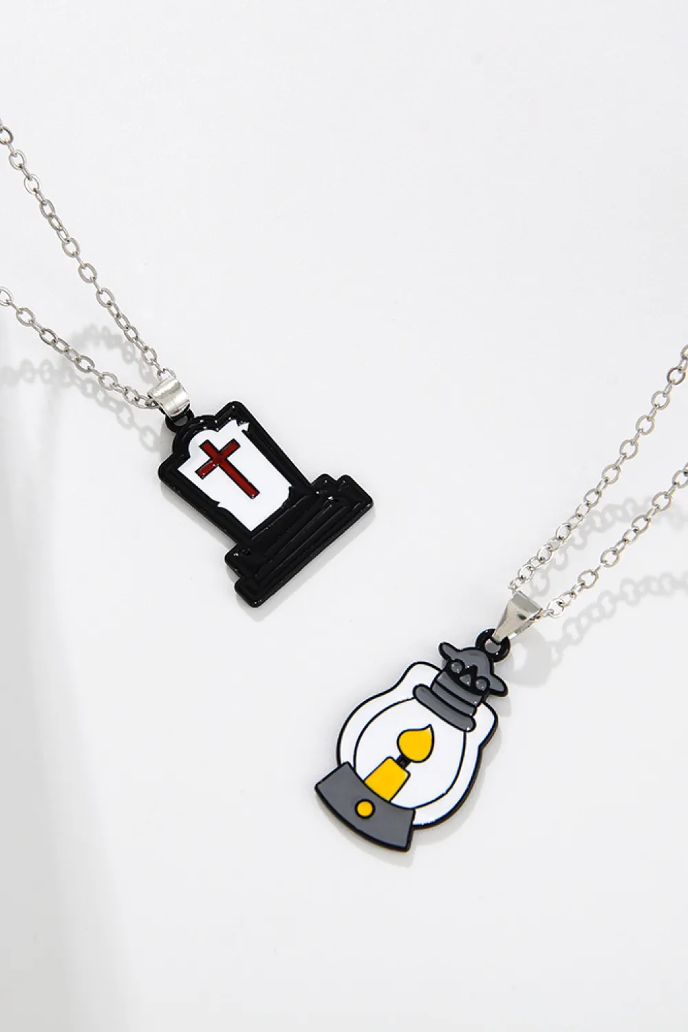 Two-Piece Halloween Theme Necklace Set, image 6