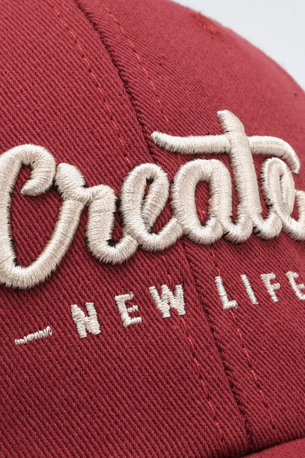 CREATE NEW LIFE Adjustable Cotton Baseball Cap, image 10