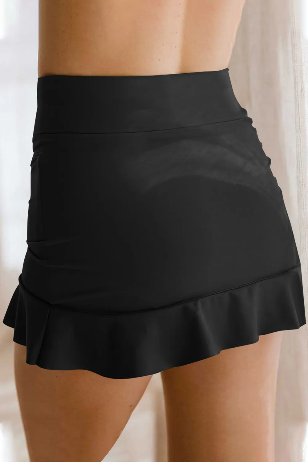 Ruffle Hem Swim Skort, image 8