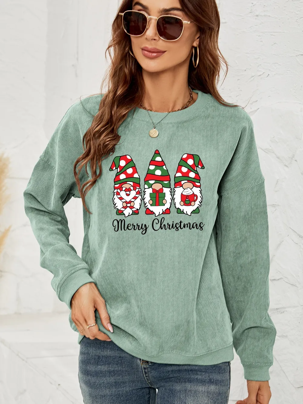 MERRY CHRISTMAS Graphic Sweatshirt, image 10