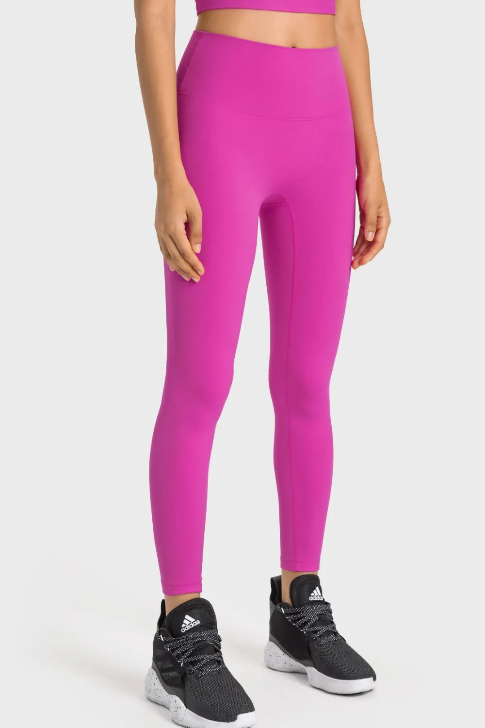 High-Rise Wide Waistband Yoga Leggings, image 19