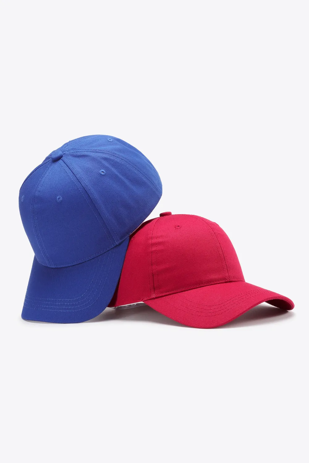 Plain Adjustable Cotton Baseball Cap, image 35