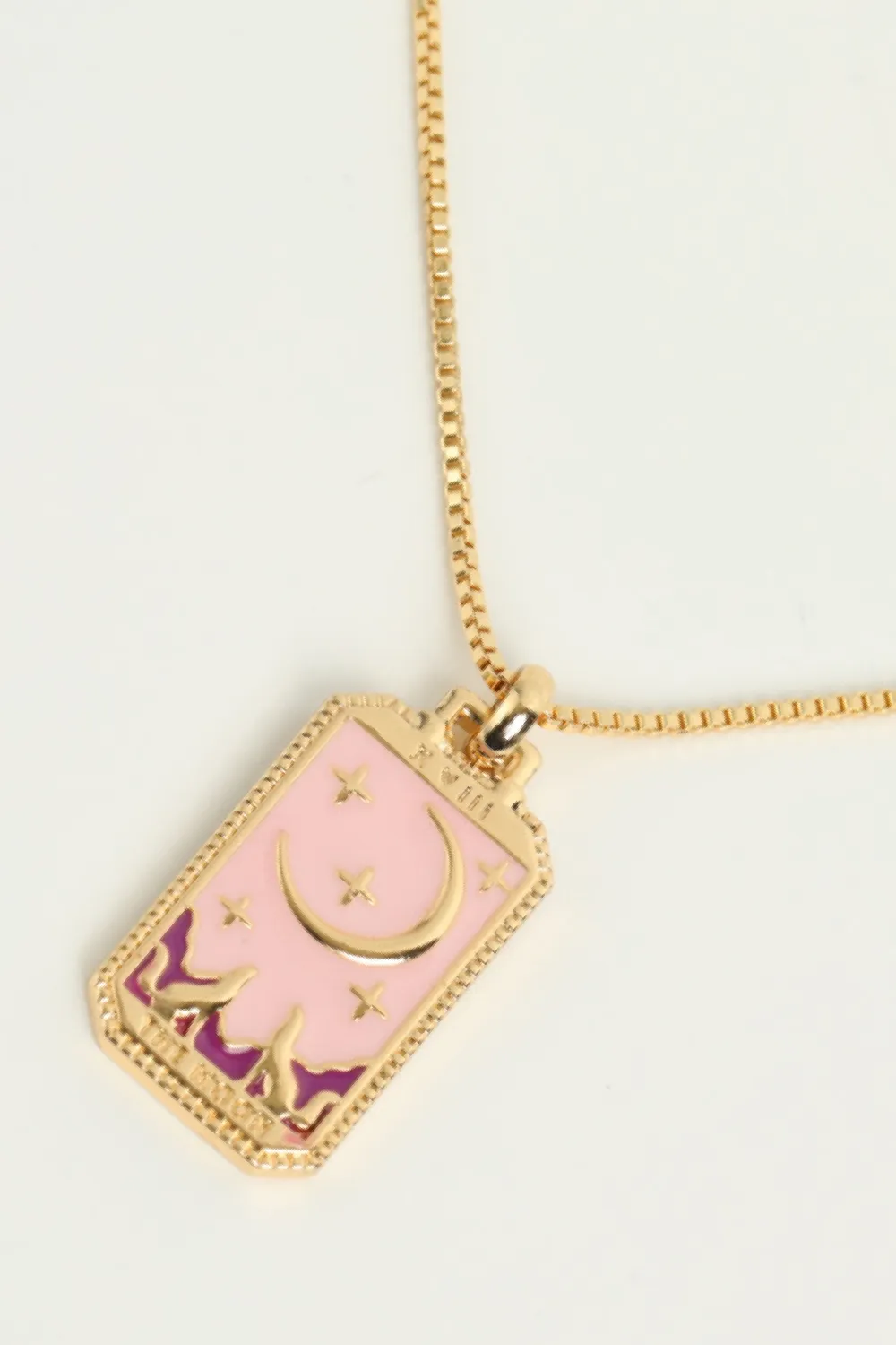 Tarot Card Pendant Copper Necklace, image 10