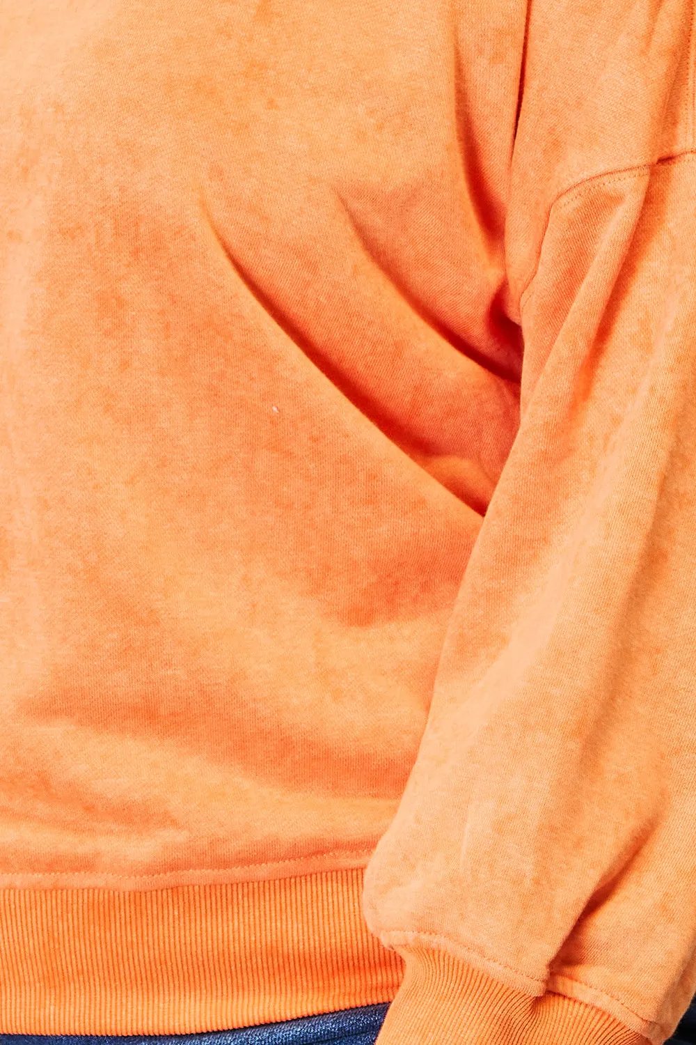 Round Neck Dropped Shoulder Sweatshirt, image 5