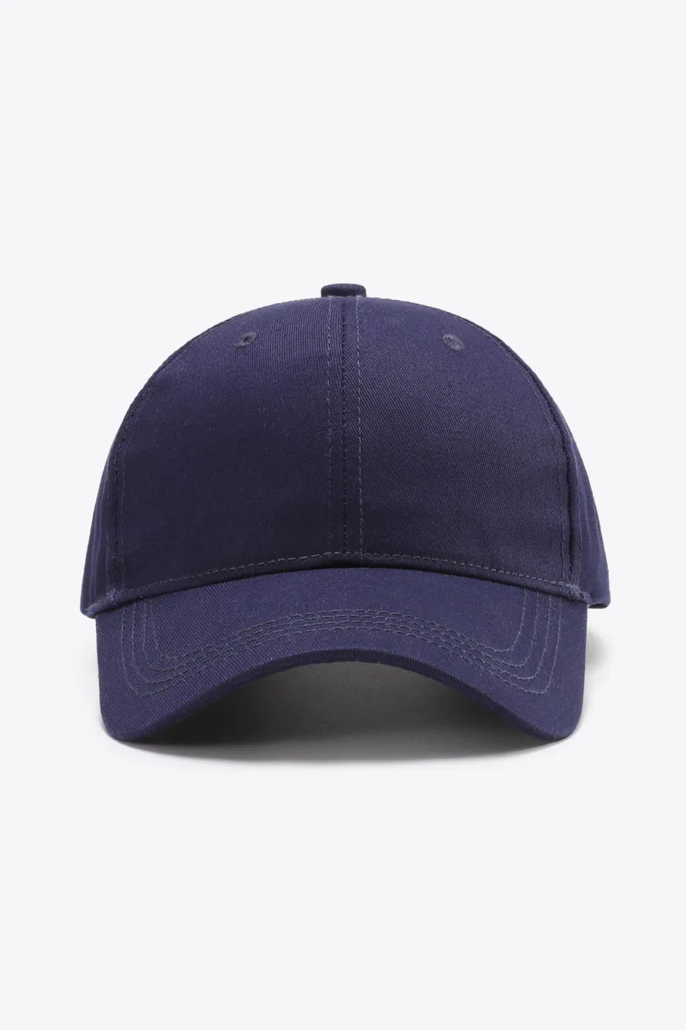Plain Adjustable Cotton Baseball Cap, image 36